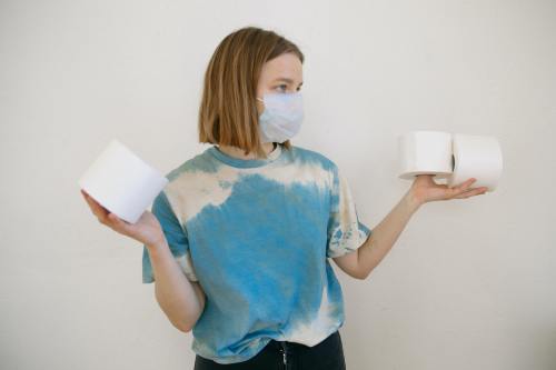 woman-hoarding-tissue-paper-4008578